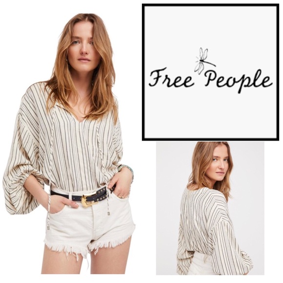 New Free People Rhythm of the Night Tunic Ivory - Picture 4 of 7